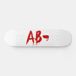 Skate Grupo Sanguíneo AB- Hospital #Horror Negativo