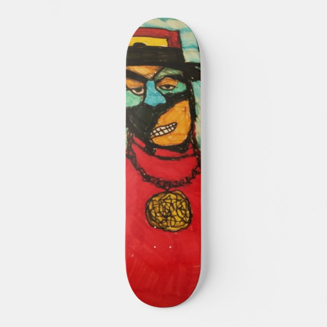 Skate guarda-costas tinta (Frente)