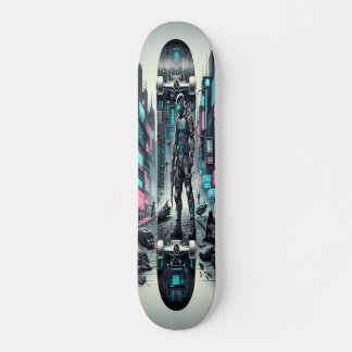 Skate "Guerreiro Urbano: Mercenário de Alta Tecnologia