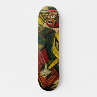 Skate Guitarrista Abstrato 4