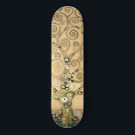 Skate Gustav Klimt - A árvore da vida, Stoclet Frieze<br><div class="desc">The Tree of Life,  Stoclet Frieze,  parte central do painel esquerdo - Gustav Klimt,  Cardboard,  1909</div>