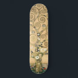 Skate Gustav Klimt - A árvore da vida, Stoclet Frieze<br><div class="desc">The Tree of Life,  Stoclet Frieze,  parte central do painel esquerdo - Gustav Klimt,  Cardboard,  1909</div>