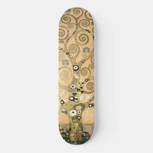 Skate Gustav Klimt - A árvore da vida, Stoclet Frieze (Frente)
