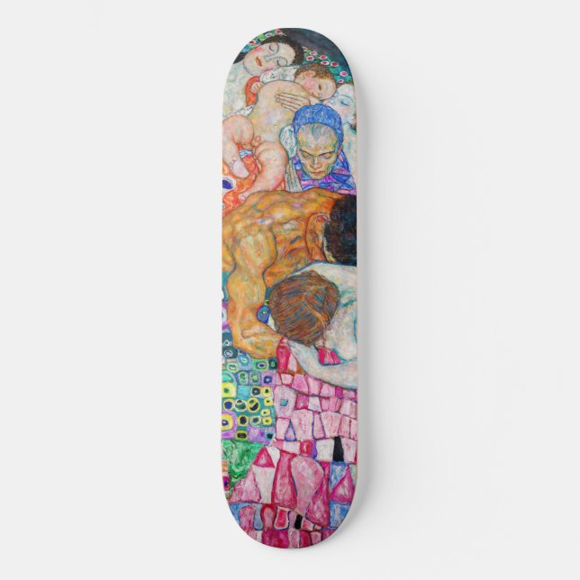 Skate Gustav Klimt - Morte e Vida (Frente)