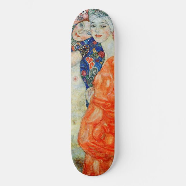 Skate Gustav Klimt - Mulheres Amigas (Frente)