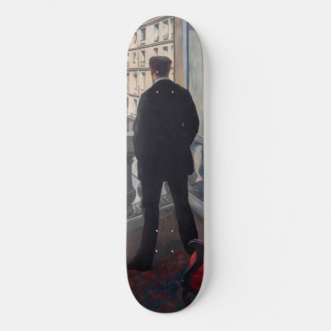 Skate Gustave Caillebotte - Jovem à sua Janela (Frente)