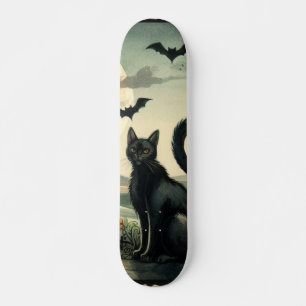 Skate Halloween/outono/Outono/Abóbora/gato