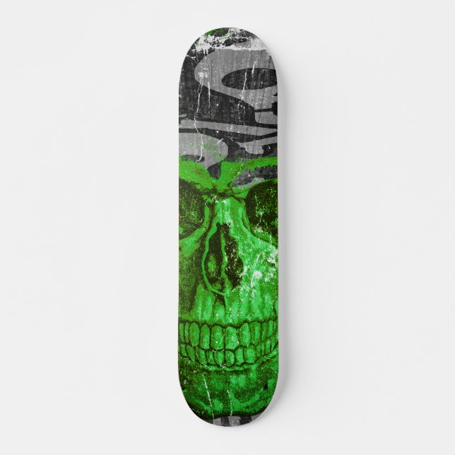 Skate Halloween Skull nº 2 (Frente)