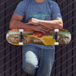 Skate Hambúrguer com Nome Personalizado