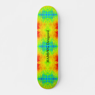 Skate HAMbWG - Painéis - Torneio Amarelo vermelho