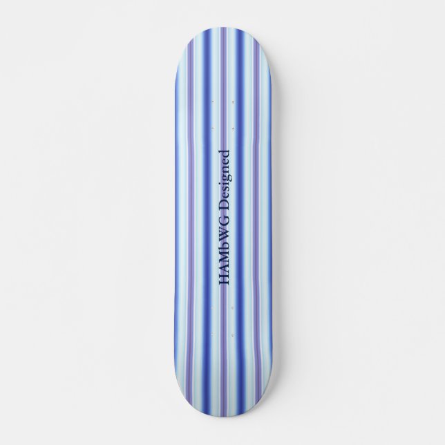 Skate HAMbyWG projetado - Saketeboard - Lightning Strike (Frente)