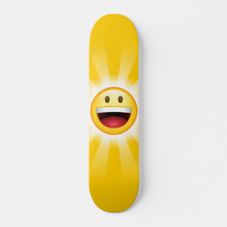 Skate Happy Face Smiley Emoji