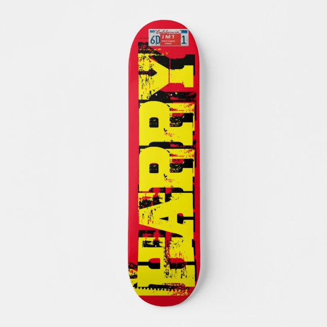 SKATE HAPPY SKATEBOARDS / JMT EUA (Frente)