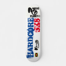 HARDCORE SK8 skate, deck de 7¾"