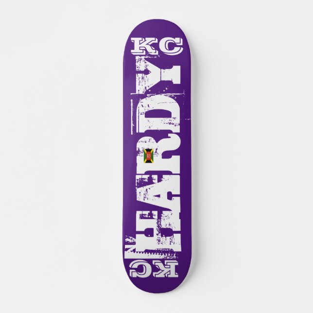 skate HARDY JMTSKATBBOARD, deck de 7 ¾" (Frente)