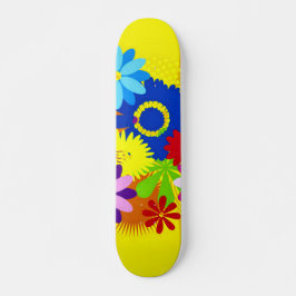 Skate Havaiano Flores Penny Personalizado Pro Conselho L