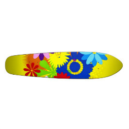 Skate Havaiano Flores Penny Personalizado Pro Conselho L
