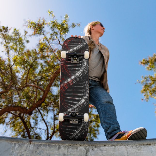 Skate Hélice de DNA Futurista 3D (Ao ar livre 1)