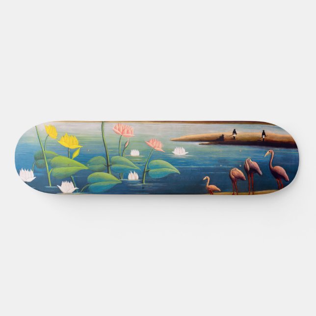 Skate Henri Rousseau - Os Flamingos (Horz)