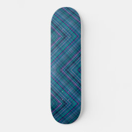 Skate Herringbone Tartan Xadrez azul verde rosa