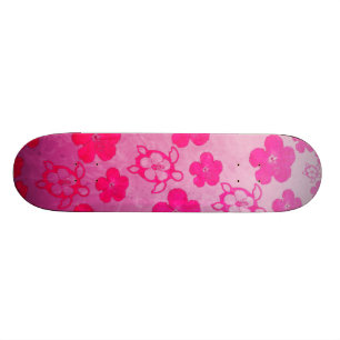 Skate Hibiscus e tartarugas cor-de-rosa de Honu