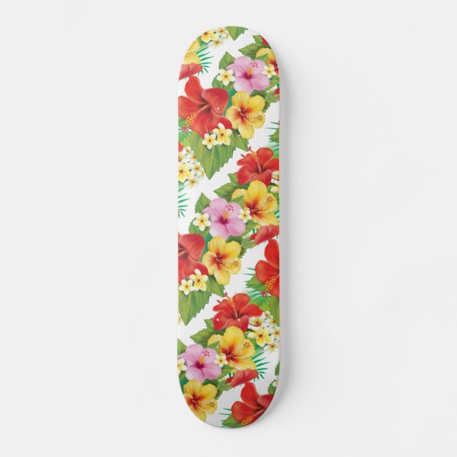 Skate Hibiscus tropical das ilhas (Frente)
