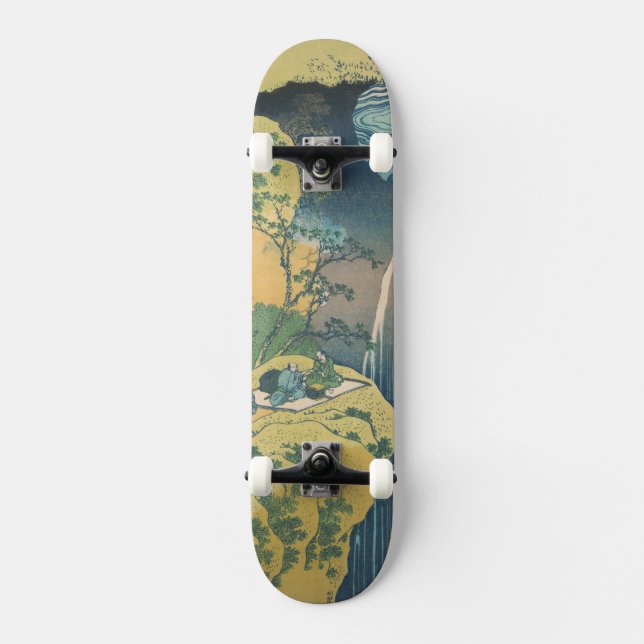 Skate Hokusai Quedas Amida Japão Cachoeira  (Frente)