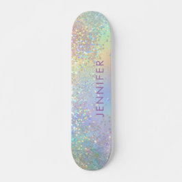 Skate Holographic Glitter Sparkles Girly