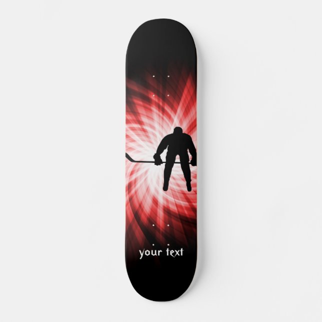 Skate Hóquei vermelho (Frente)
