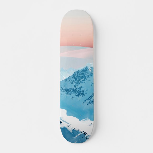 Skate Horizonte de Neve e Neve (Frente)