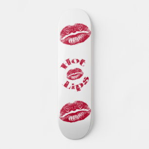 Skate Hot Lips, Red Lips