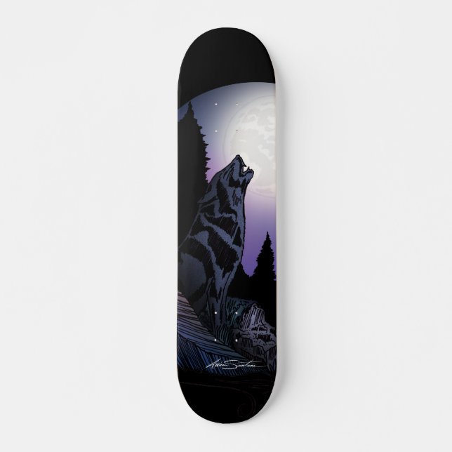 Skate Howling Wolf (Frente)