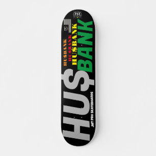Skate HU$BANCO OFICIAL JMT 7 Tabuleiro de 3/4"