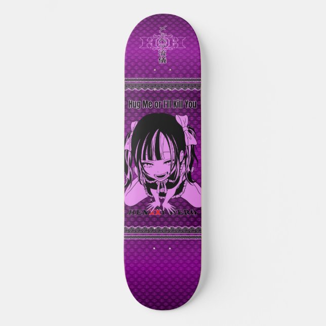 Skate Hug me Purple (Frente)