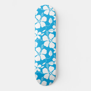 SKATE HULA HAWAIANA (HIBÍSCUS) AZUL
