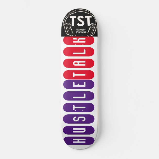 skate HUSTLE TALK (Frente)