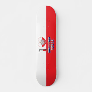Skate I Heart Love Kosciusko Texas