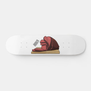 Skate Ilustração de desenho animado de Ham