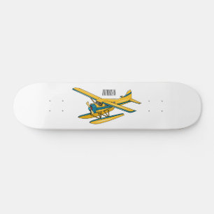 Skate Ilustração de desenho animado de Seaplane