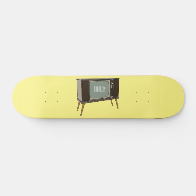 Skate Ilustração de desenho animado de televisão (Horz)
