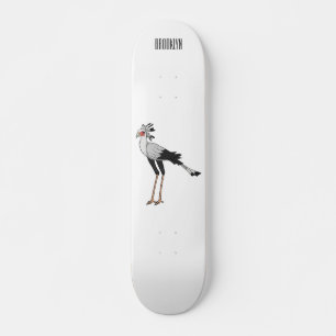 Skate Ilustração de desenho animado do Secretário Pássar