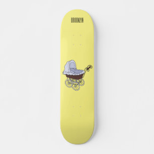 Skate Ilustração de desenho animado do stroller