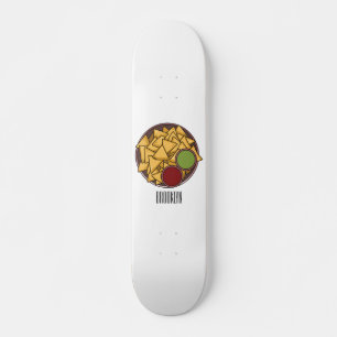 Skate Ilustração de desenho de Nachos