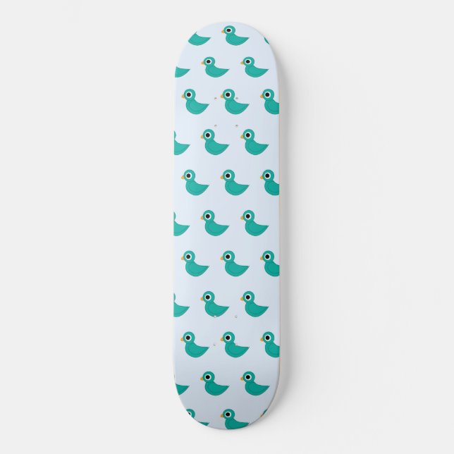 Skate Ilustração de Pássaro (Frente)