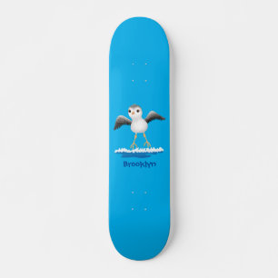 Skate Imagem de desenho animado de lixívia para bebês 