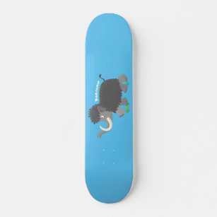 Skate Imagem de desenho animado de mamute boazona