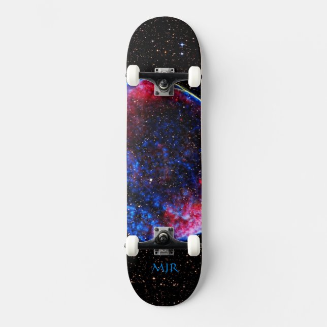 Skate Imagem de espaço Monograma Supernova Mais Brilhant (Frente)