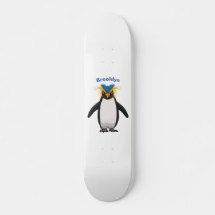 Skate Imagem do desenho animado de pinguim macarrão-bran
