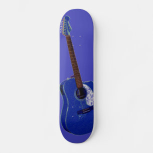 Skate Impressão da arte da guitarra