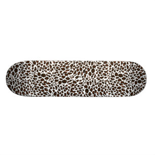 Skate Impressão de Animais de Leopardo de Neve